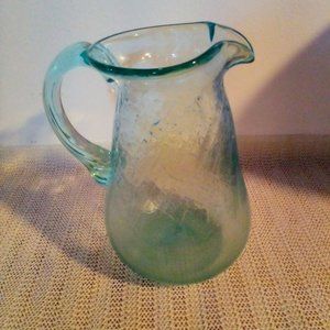 Mike Noe Hand Blown Glass Pitcher